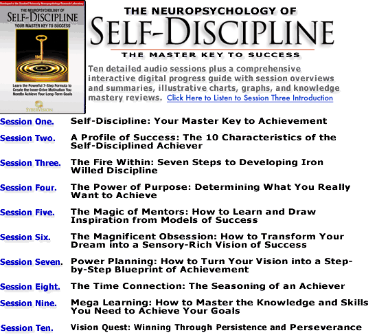 self-discipline contents